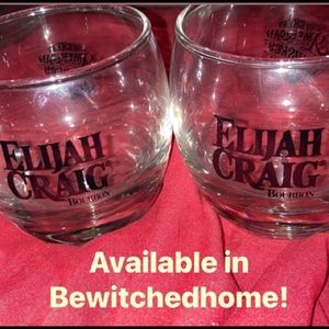 Two Elijah Craig Highball Glasses